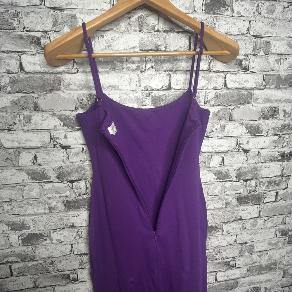 EUC Lovers + Friends AALIYAH Purple Midi Dress Size Small - Picture 8 of 12